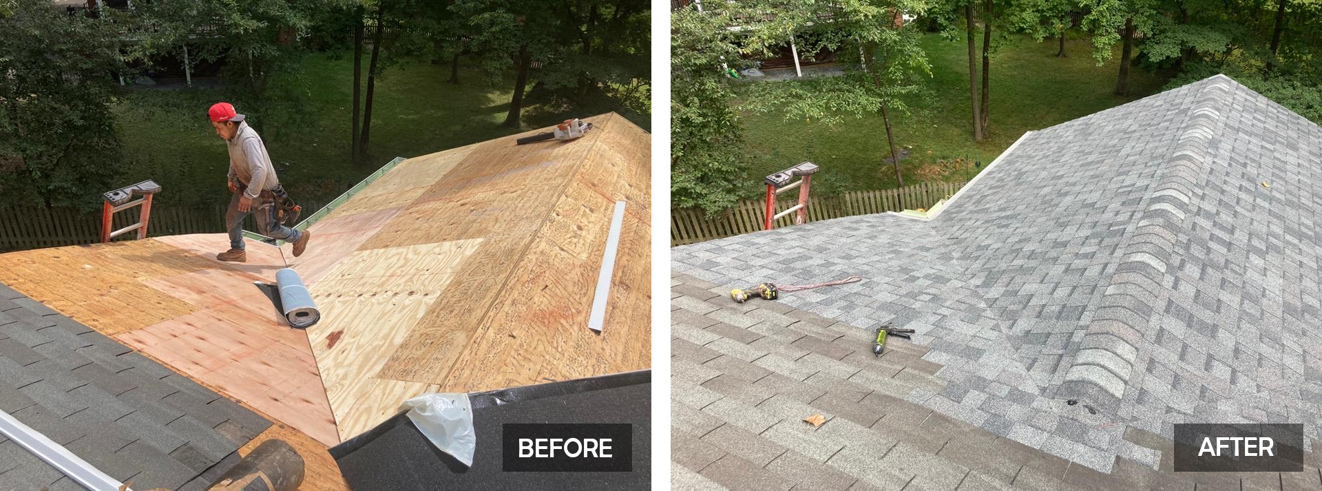 Roofing (Before / After)